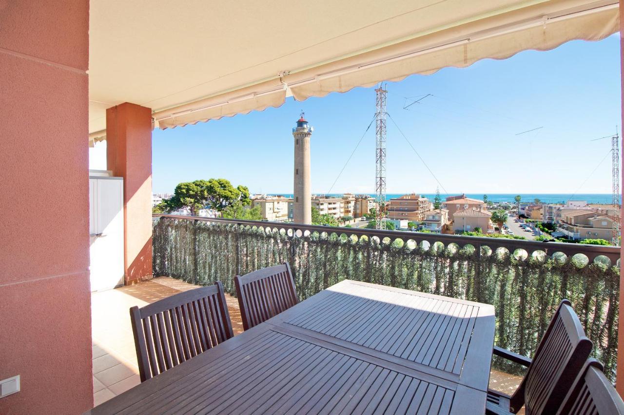 Global Properties, Apartamento Con Gran Terraza Y Piscina Canet d'En Berenguer Luaran gambar
