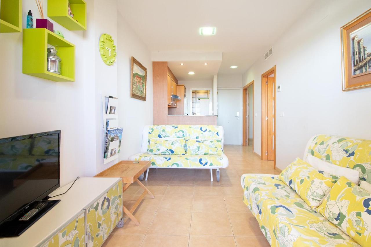 Global Properties, Apartamento Con Gran Terraza Y Piscina Canet d'En Berenguer Luaran gambar