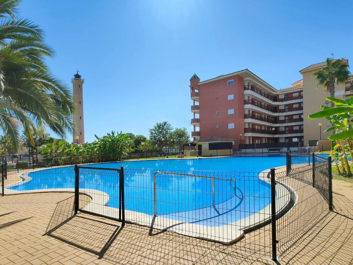 Global Properties, Apartamento Con Gran Terraza Y Piscina Canet d'En Berenguer Luaran gambar